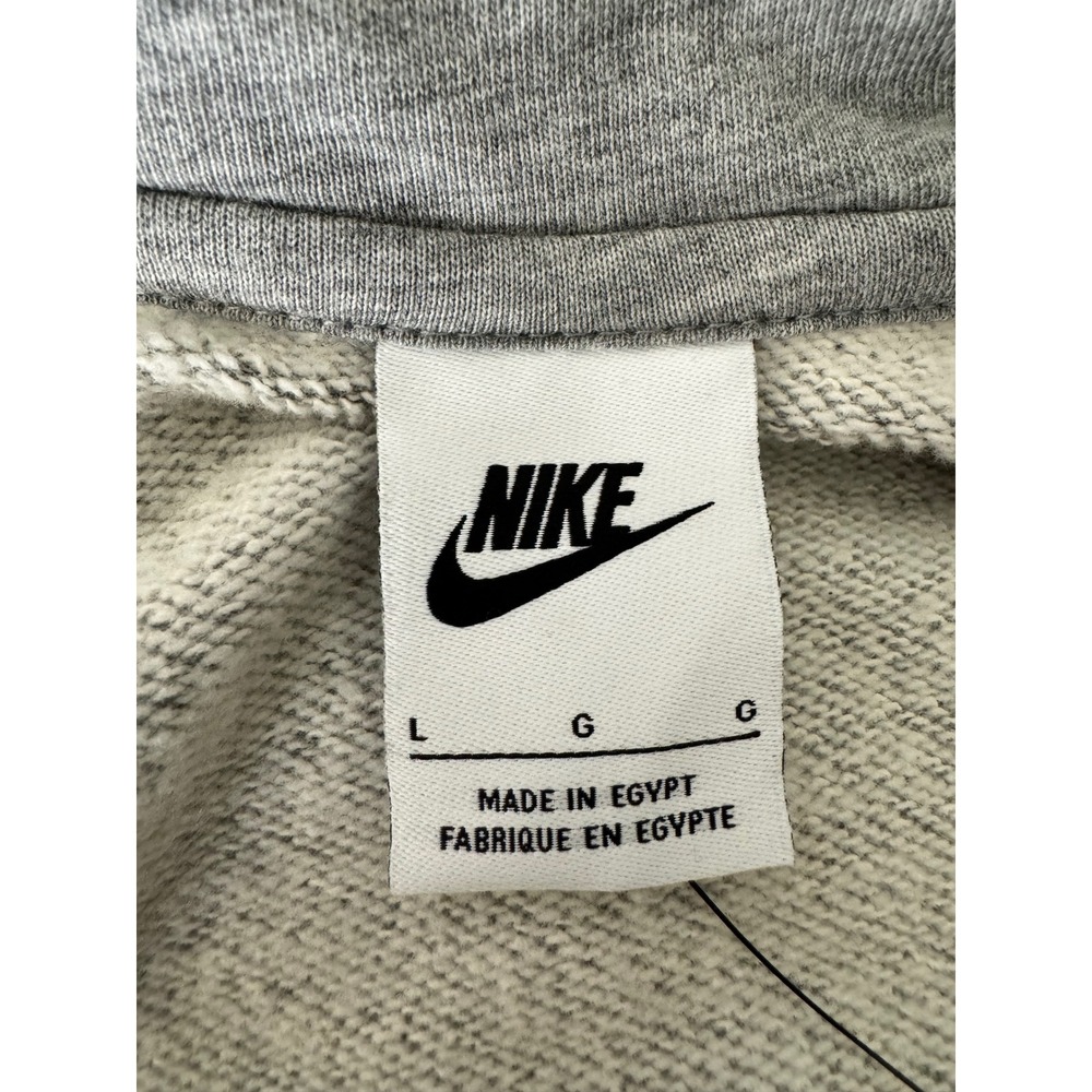 Nike Full Zip Hoodie Women's Large Gray Sweatshirt Hooded Jacket - Picture 6 of 7